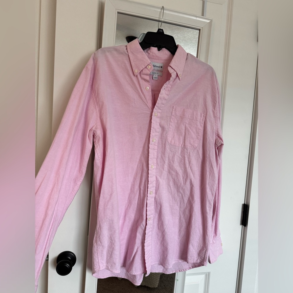 Pink Button-Down Shirt